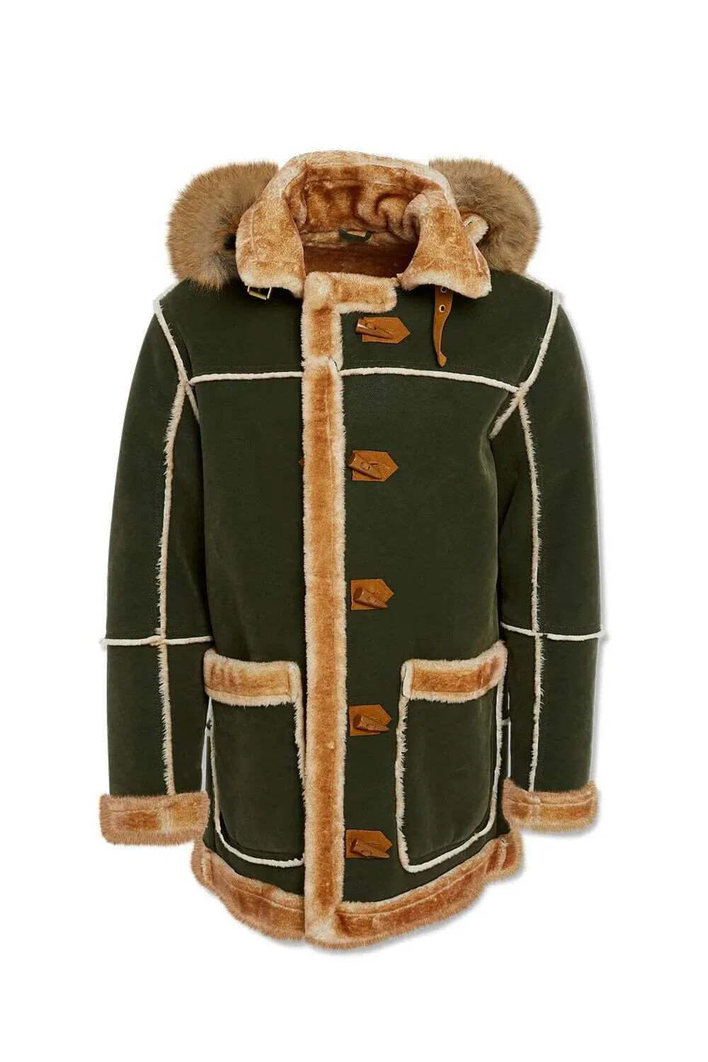 JORDAN CRAIG DENALI SHEARLING JACKET