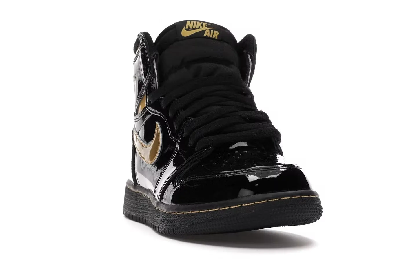 Jordan Retro 1 High Black Metallic Gold (GS) 2020