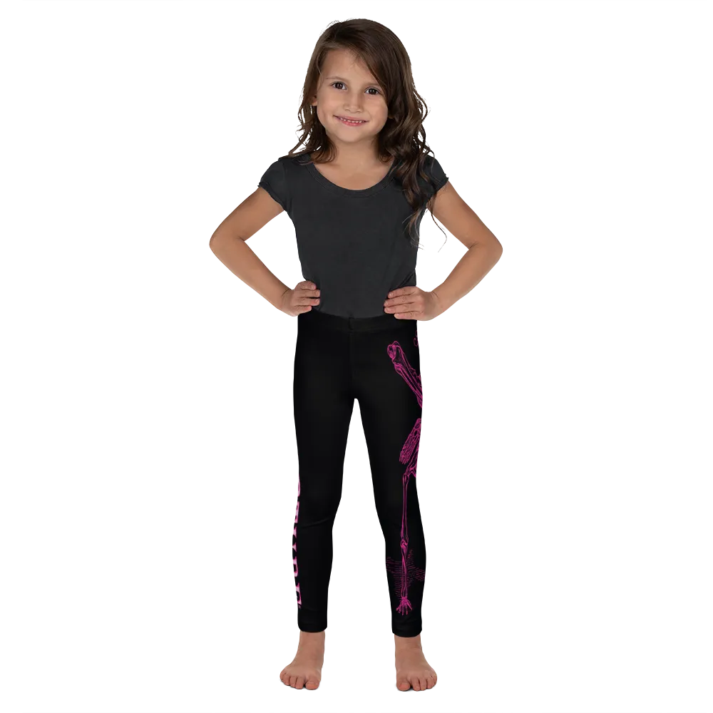 Kids CONTORTURE Leggings: Hot Pink