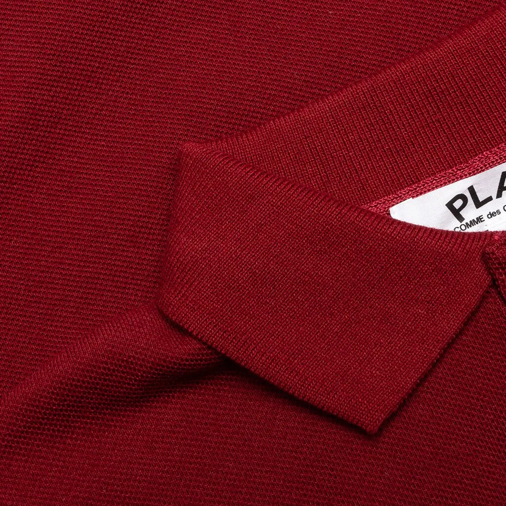 Kid's Polo Shirt - Burgundy