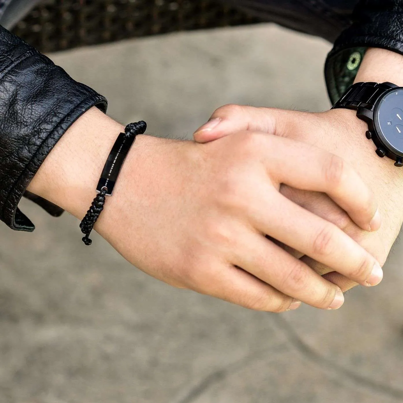 KODA - ENGRAVED MORSE CODE BRACELET