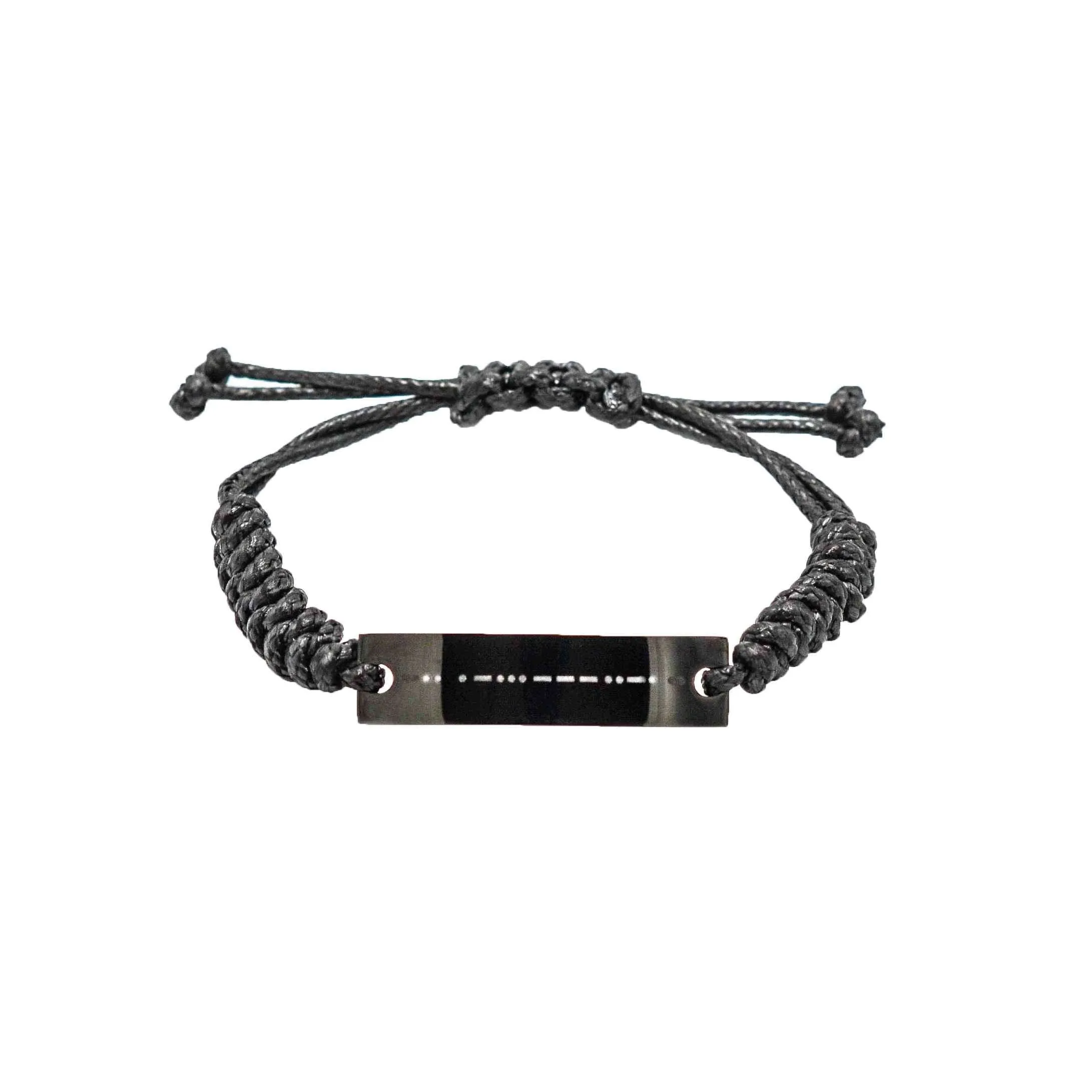 KODA - ENGRAVED MORSE CODE BRACELET