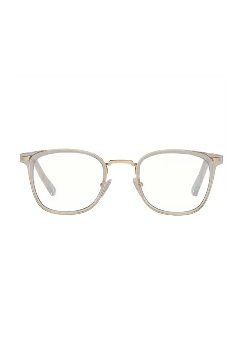 Le Specs - Racketeer - Blue Light - Crystal Clear