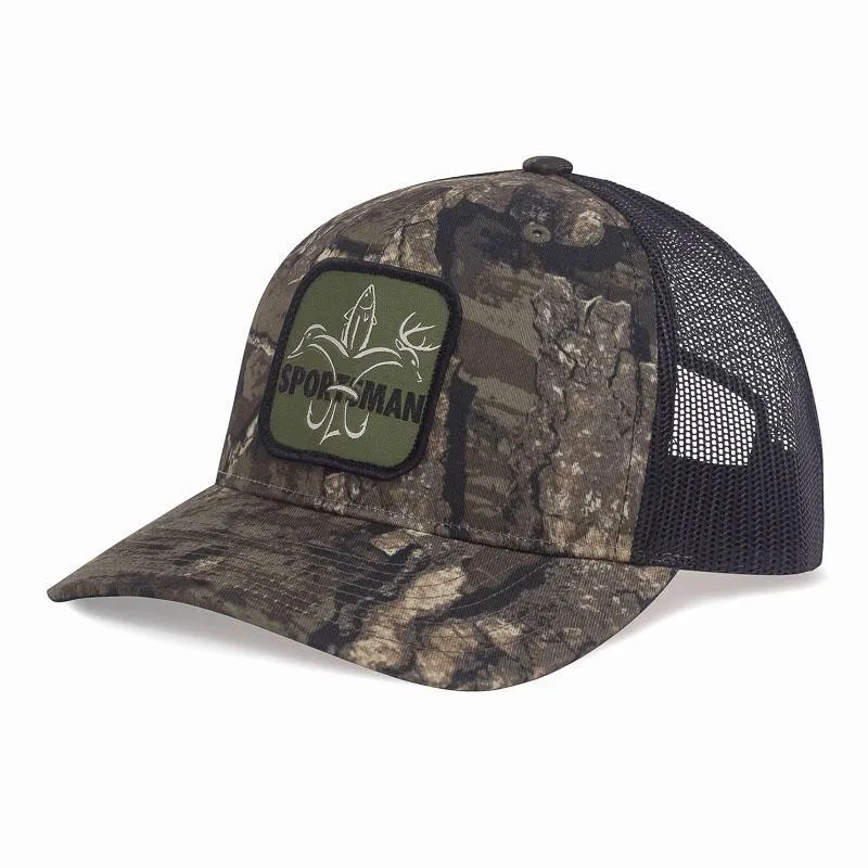 Logo Patch Snapback Camo Hunting Hat - Max 5/Buck