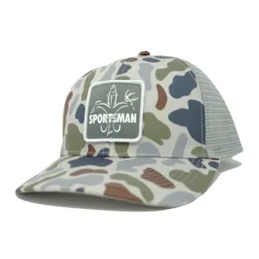 Logo Patch Snapback Camo Hunting Hat