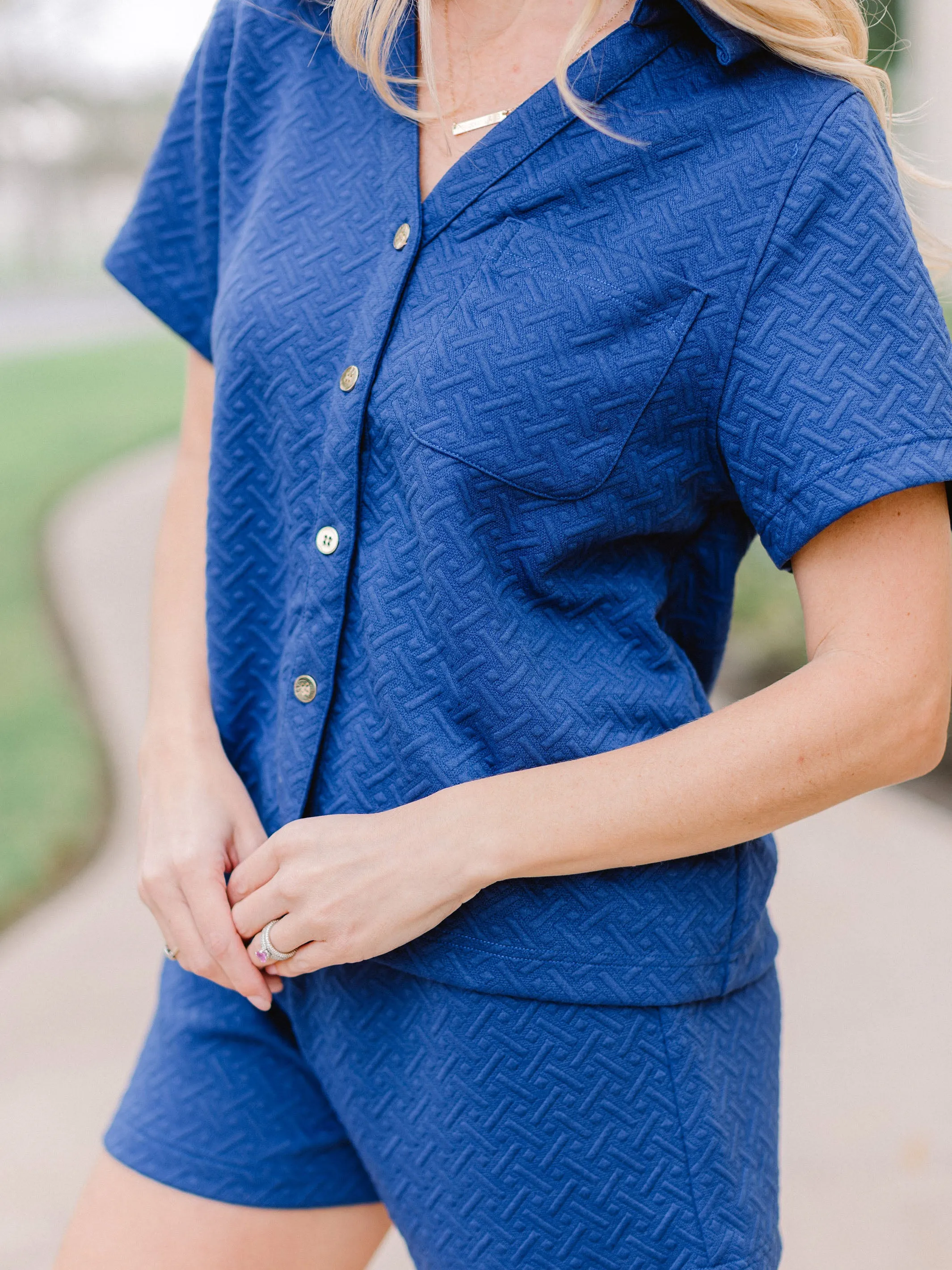 Maren Top | Navy