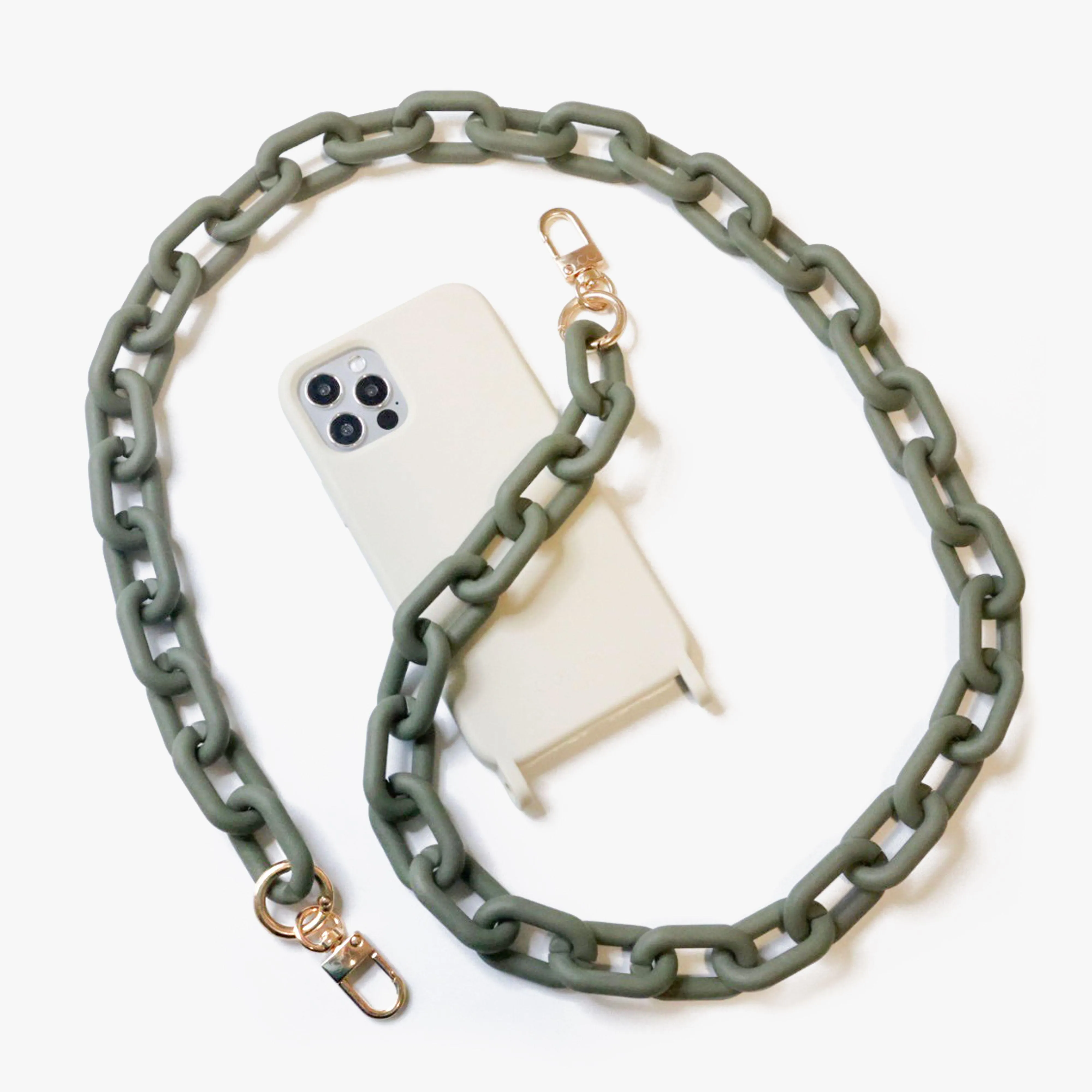 Matti Phone Chain Olive