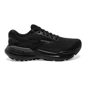 Men's Brooks Glycerin GTS 21, Black/Black/Ebony, 11 D Medium