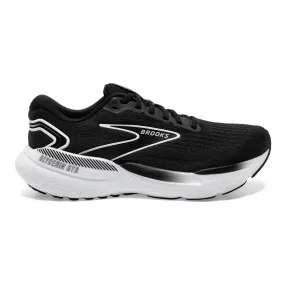 Men's Brooks Glycerin GTS 21, Black/Grey/White, 9 2E Wide