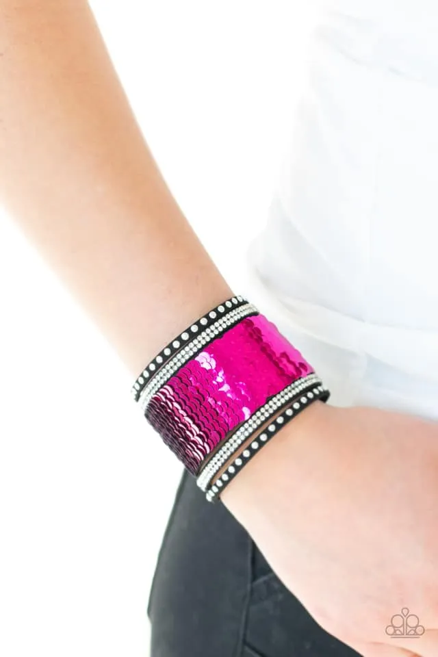 MERMAIDS Have More Fun Pink-Bracelet