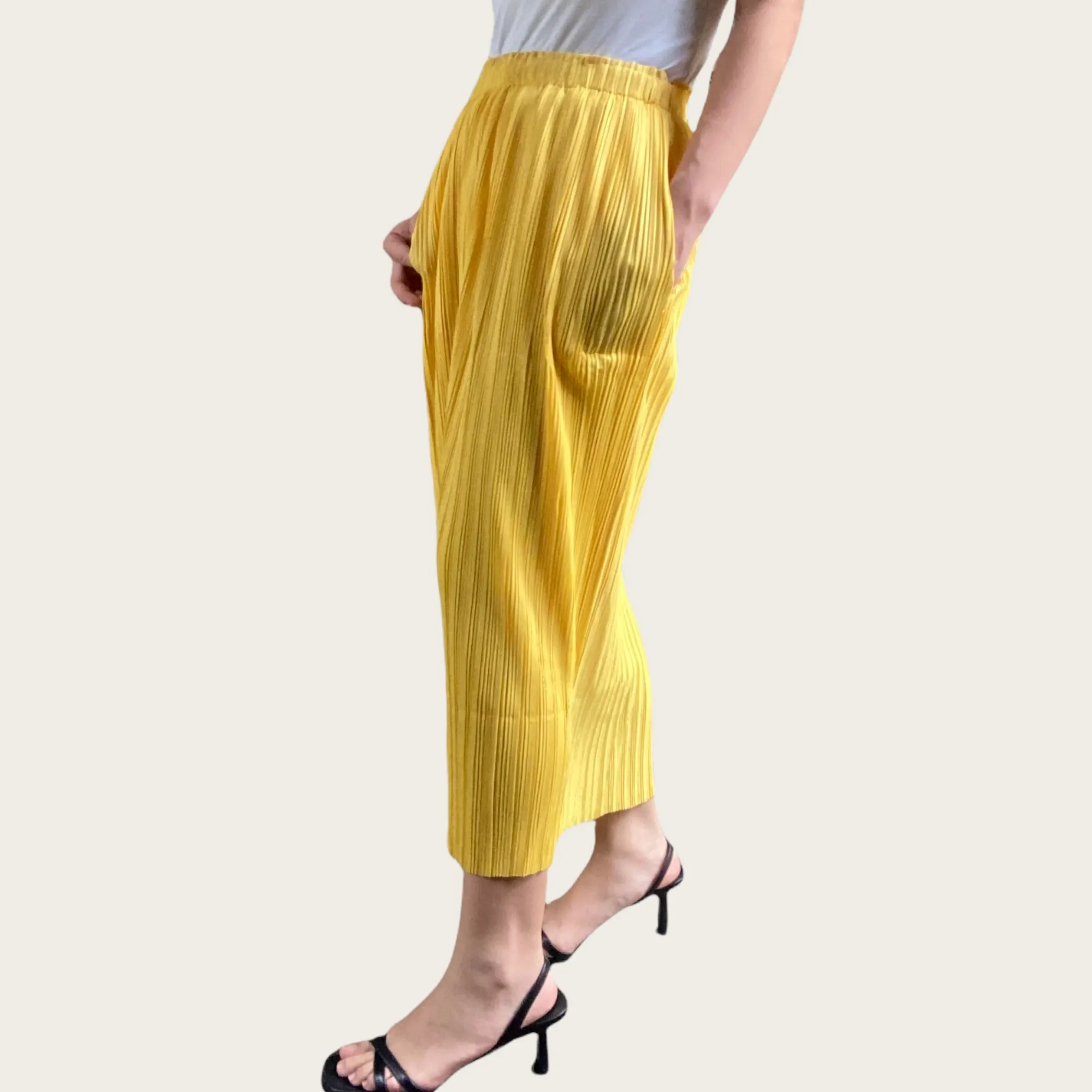 Millie Pleated Long Skirt