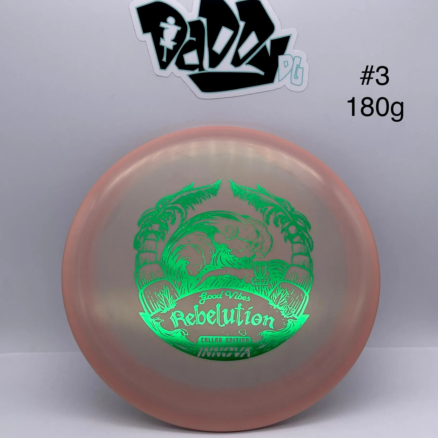 *NEW Innova Swirly Star Roc3 Rebelution Good Vibes Collab Edition Midrange