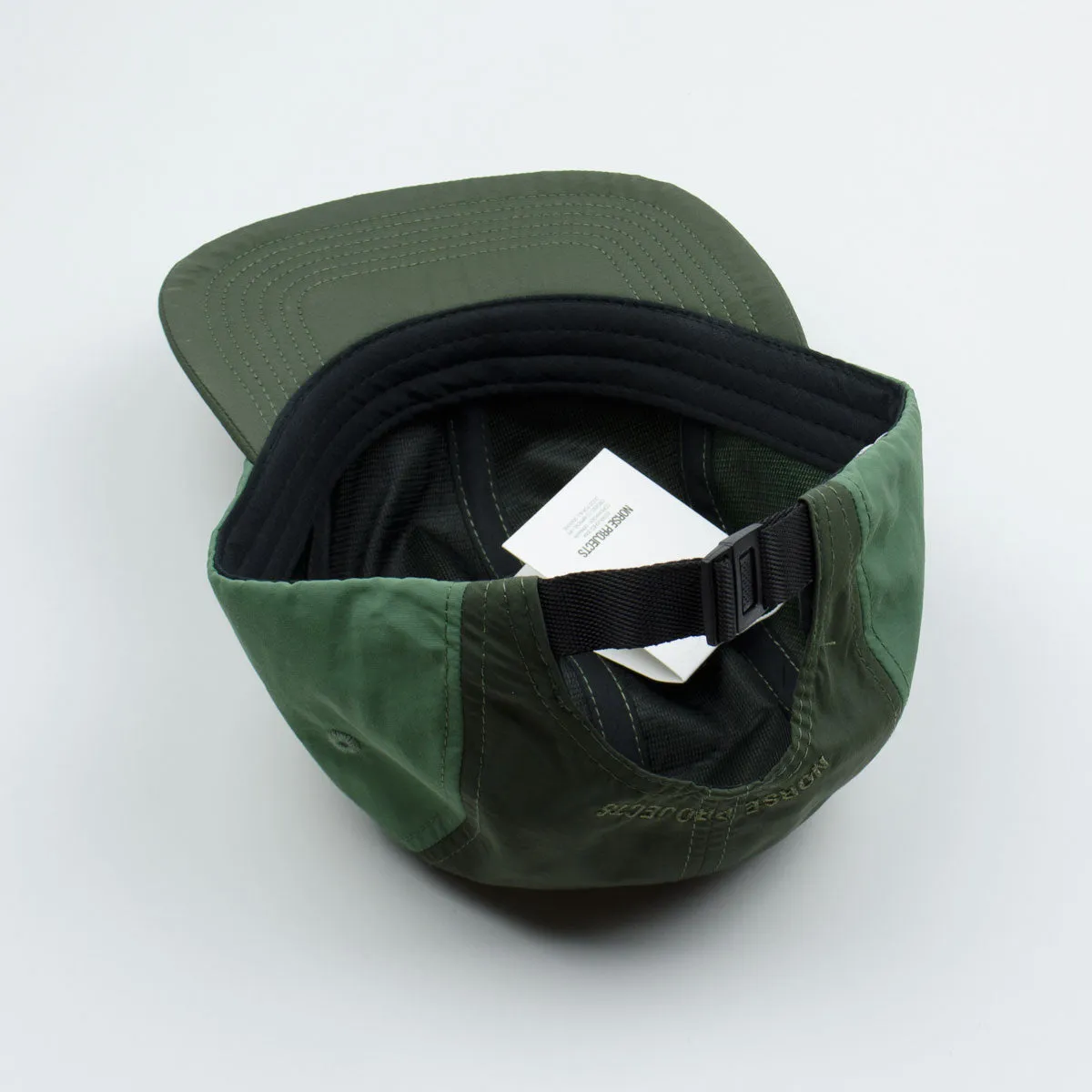 Norse Projects - Nylon 4 Panel Cap - Beech Green