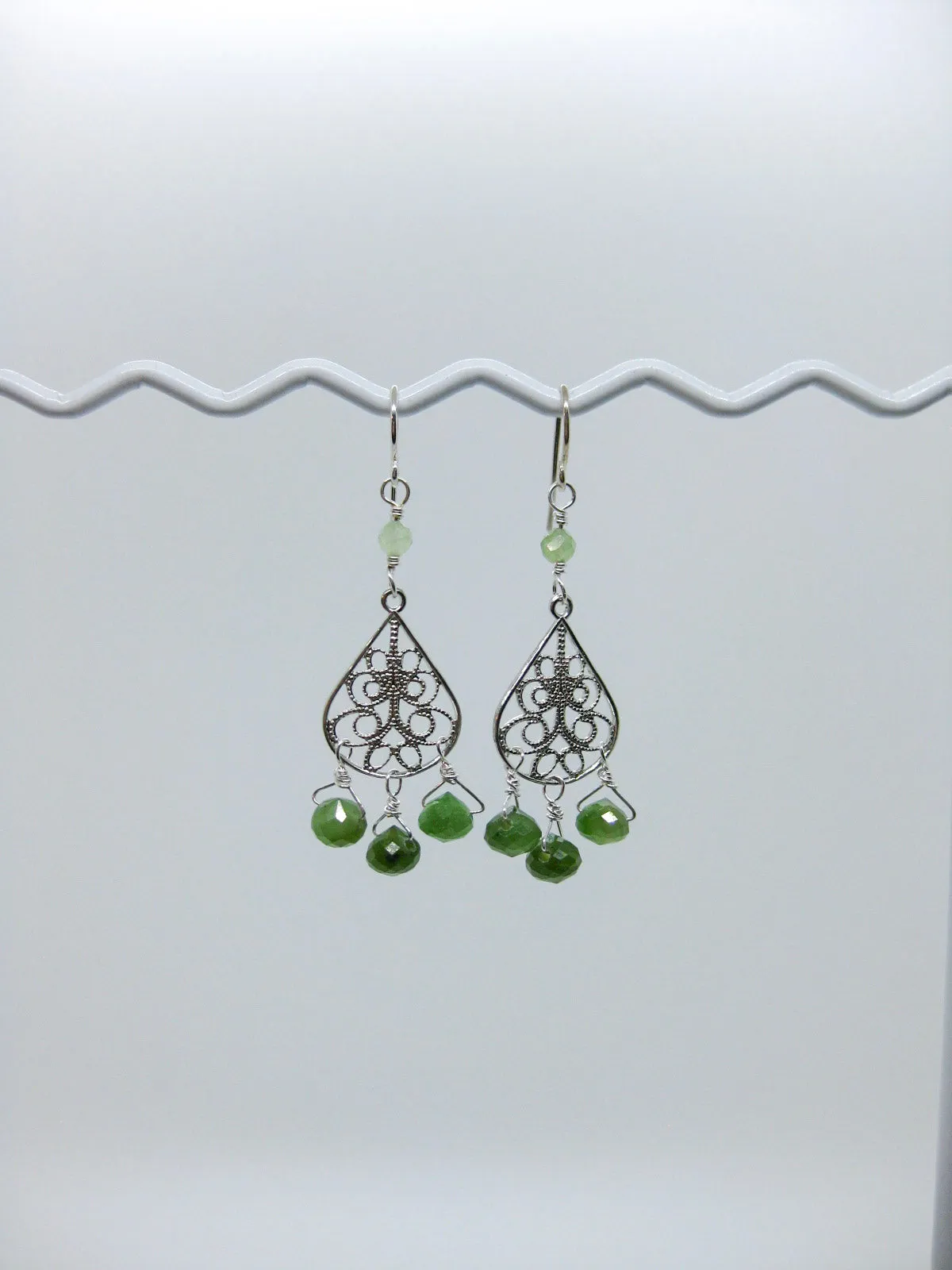 Olive: Jade Chandelier - e629