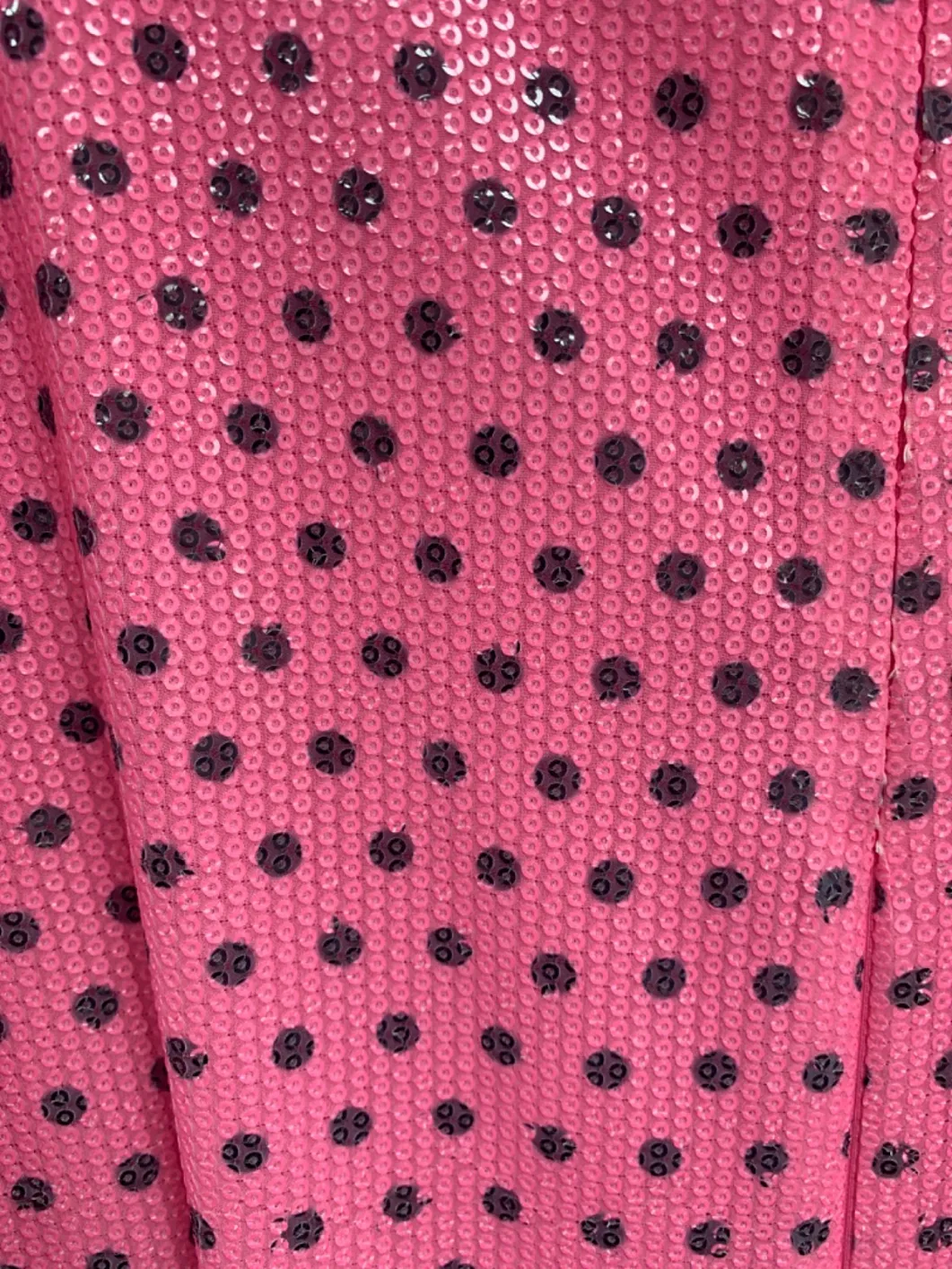 Olivia Rubin Pink Polka Dot Imogen Sequin Dress UK Size 10