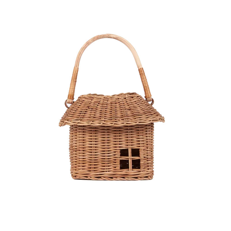 Olli Ella Rattan Hutch Small Basket