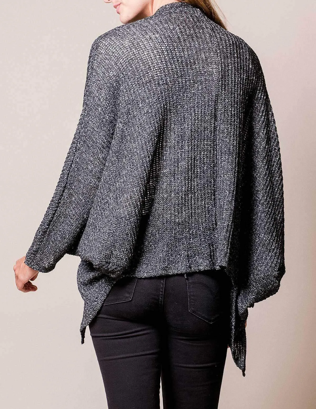 Open Weave Sweater Wrap