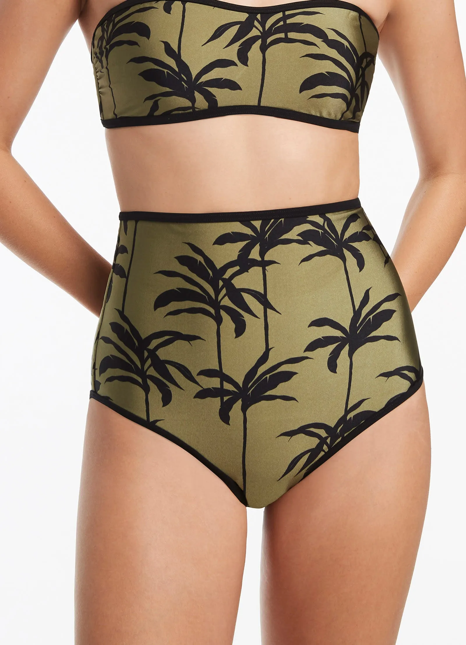 Palme Ultra High Waist Pant - Olive