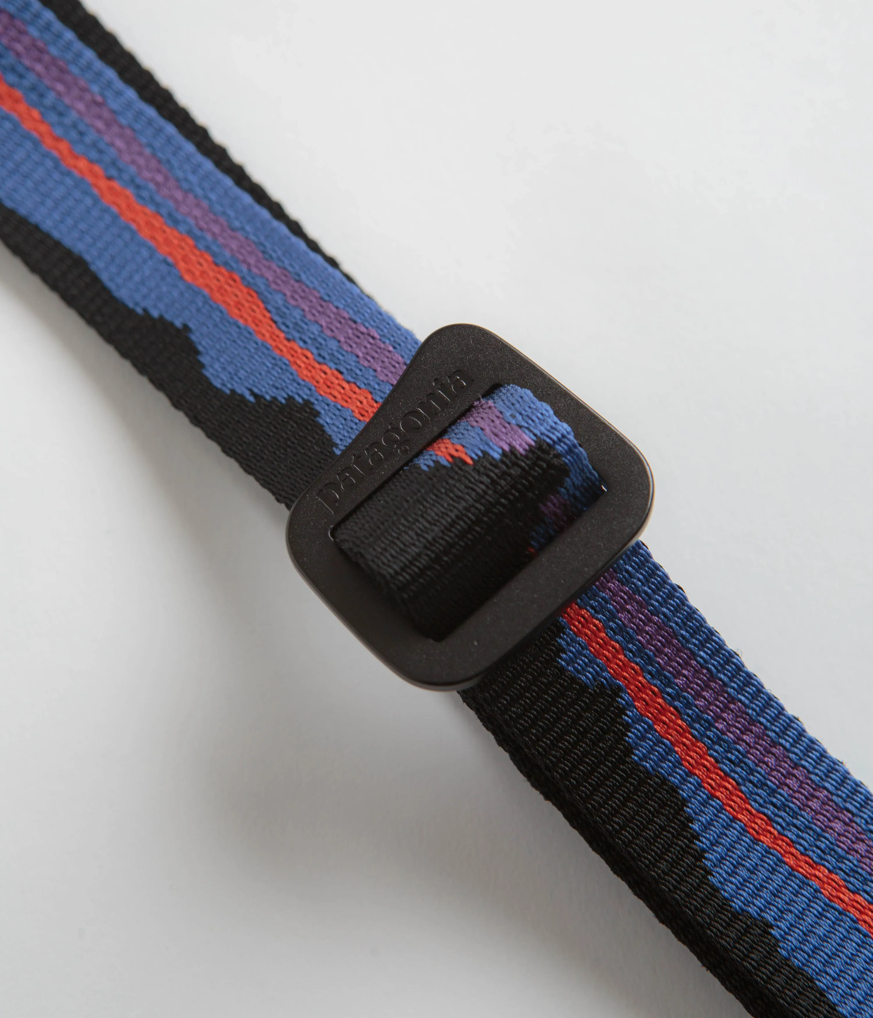 Patagonia Friction Belt - Fitz Roy Belt: Black