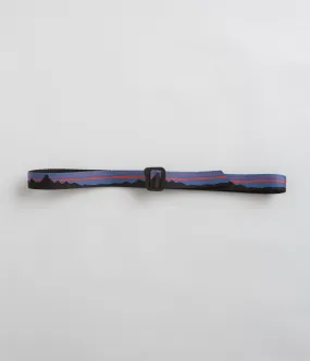 Patagonia Friction Belt - Fitz Roy Belt: Black