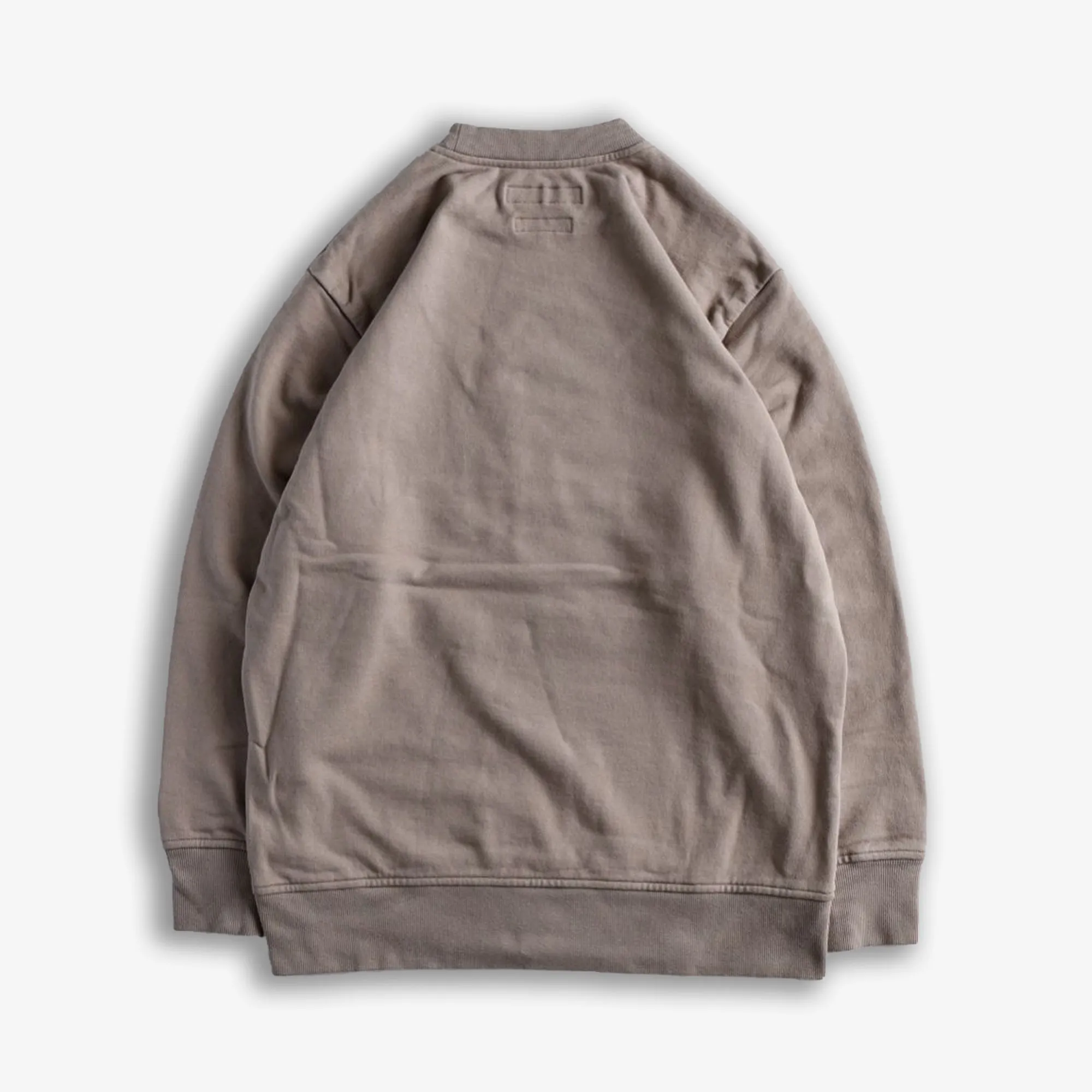 PATCHWORK SWEAT SHIRT 'BEIGE'