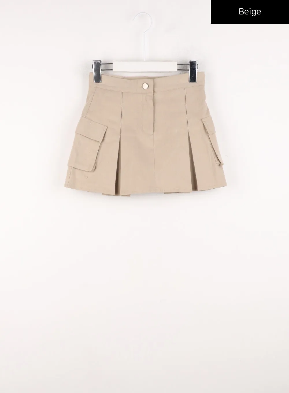 Pocket Pleated Mini Skirt CN317