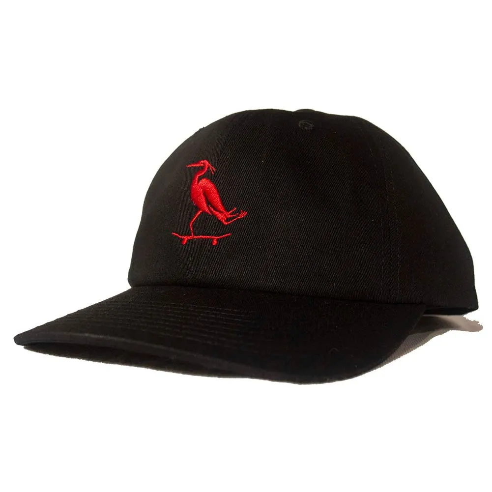 PURE Heron 6 Panel Curved Bill Hat