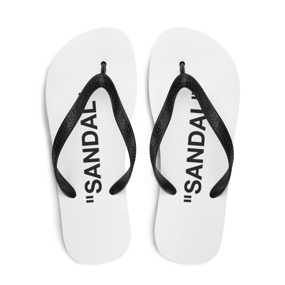 "PRODUCT" Series "SANDAL" Flip Flops White