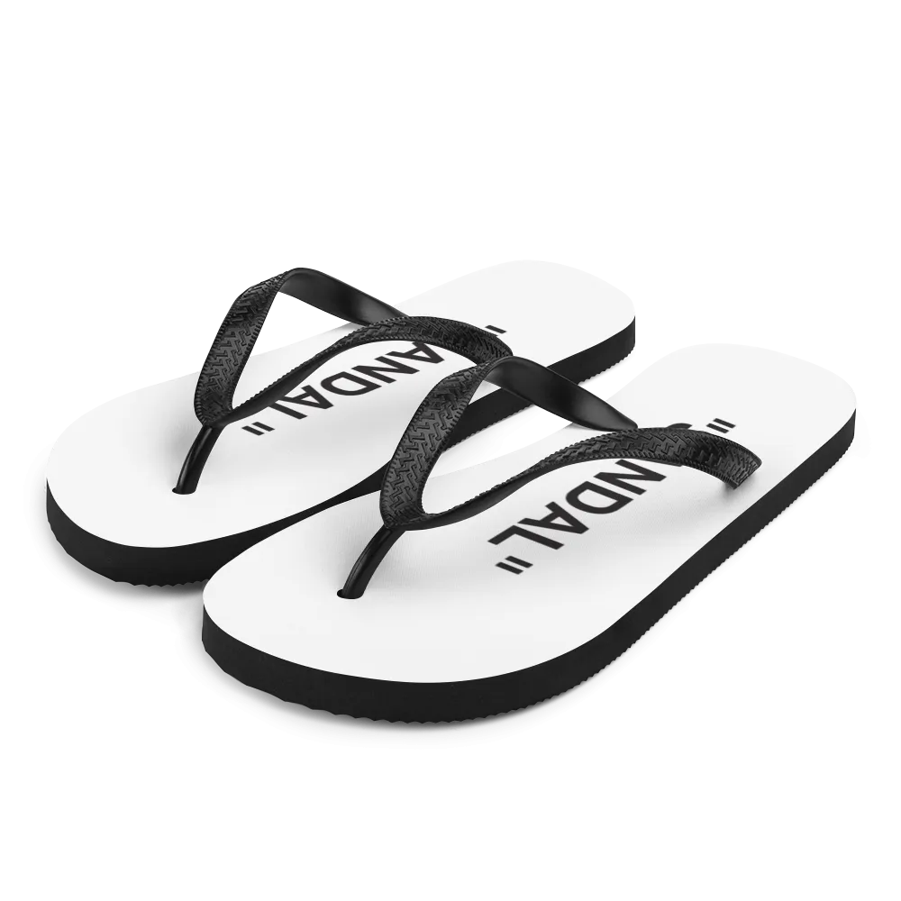 "PRODUCT" Series "SANDAL" Flip Flops White