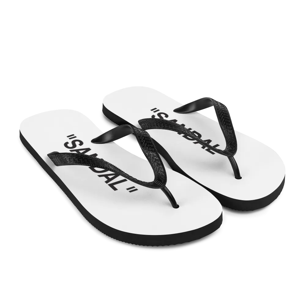 "PRODUCT" Series "SANDAL" Flip Flops White