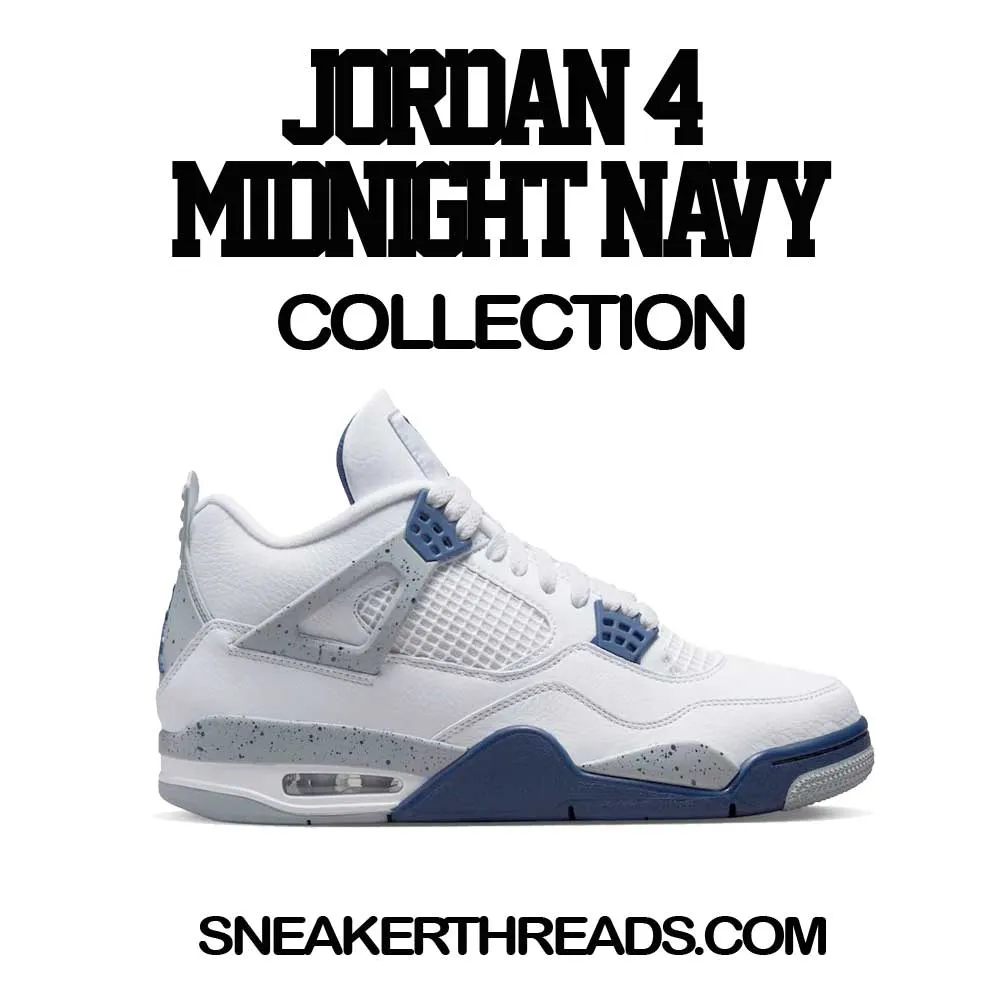 Retro 4 Midnight Navy Fly Kicks Sweater