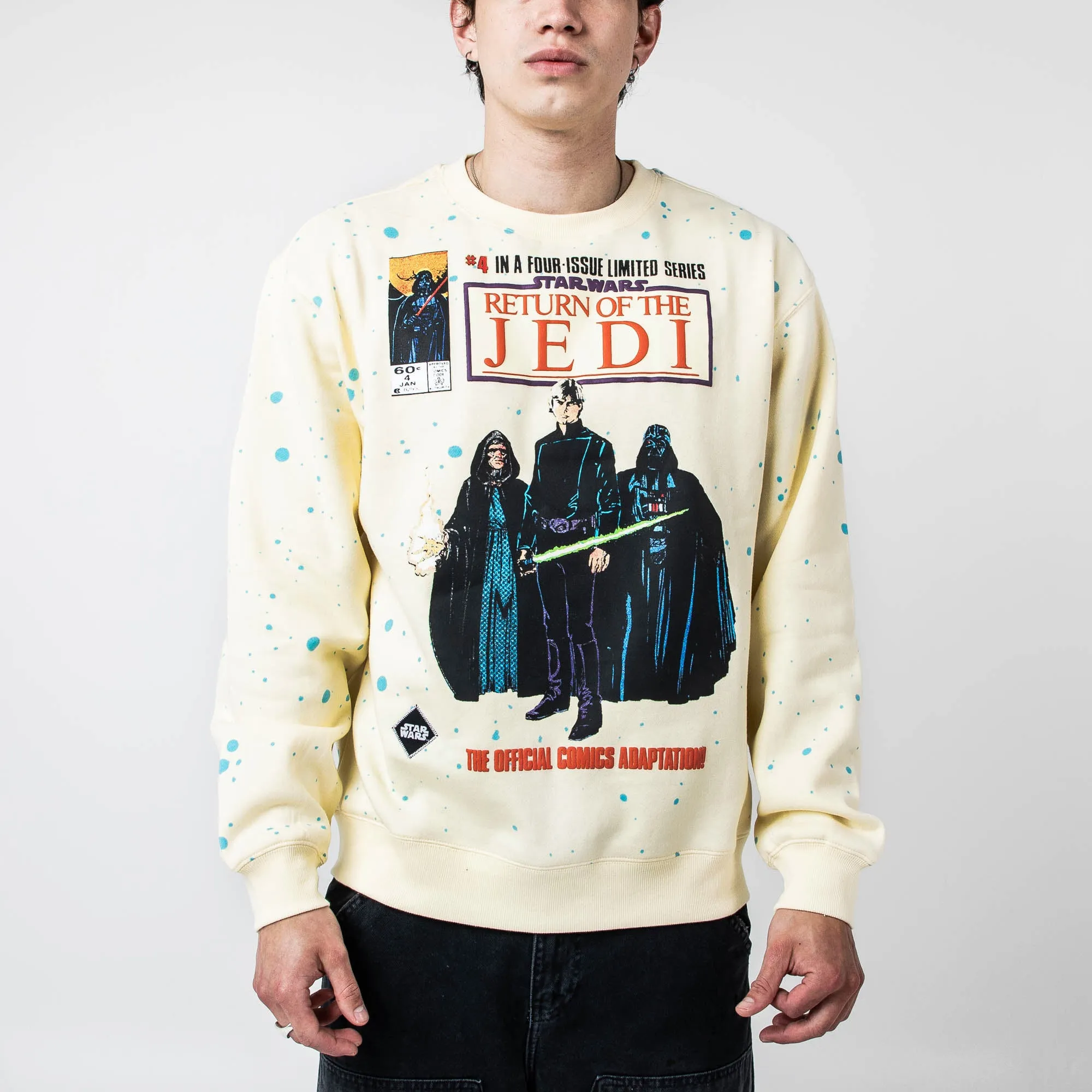 Return Of The Jedi Comic Cover Crew Sweatshirt