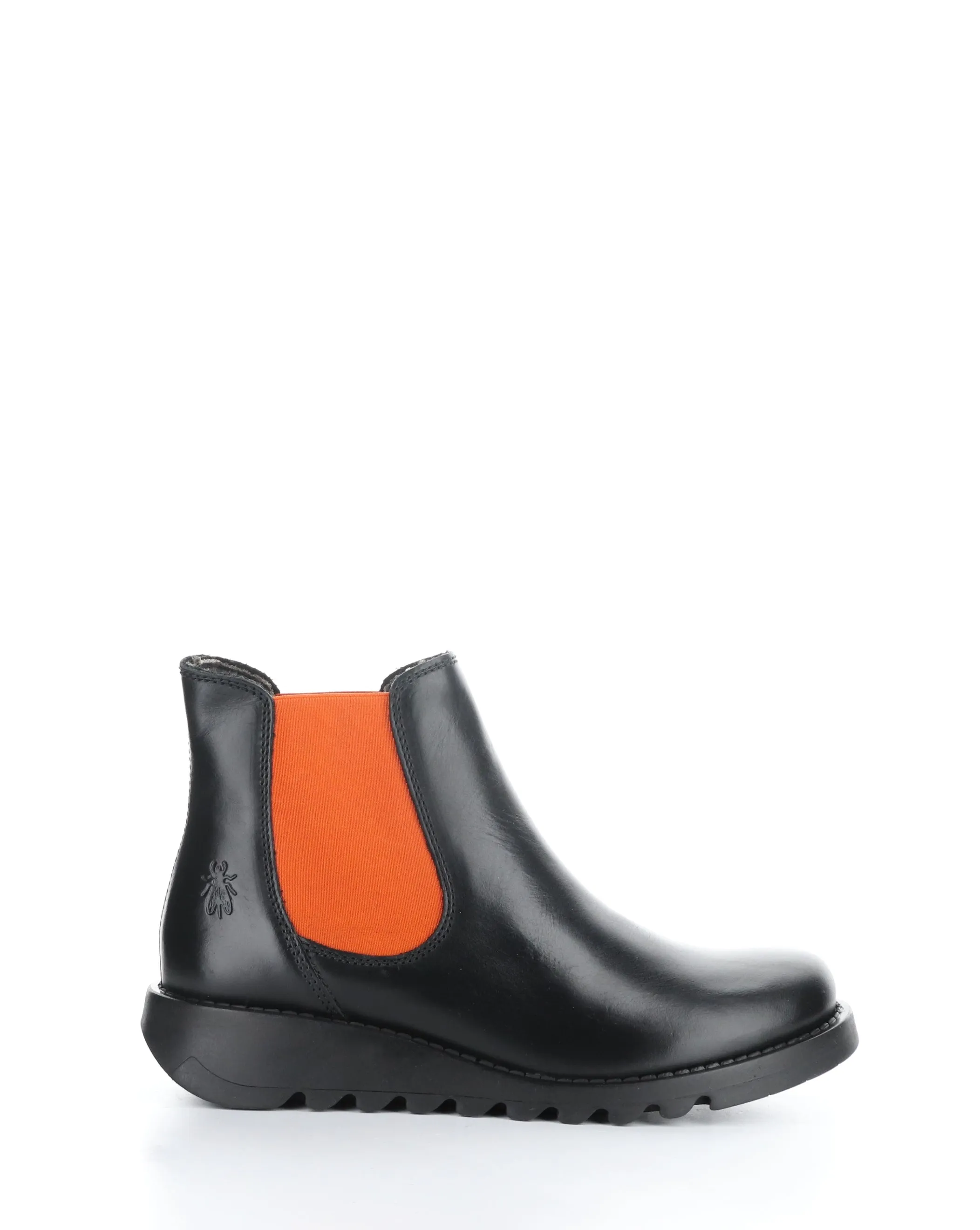 SALV 083 BLACK/ORANGE Elasticated Boots