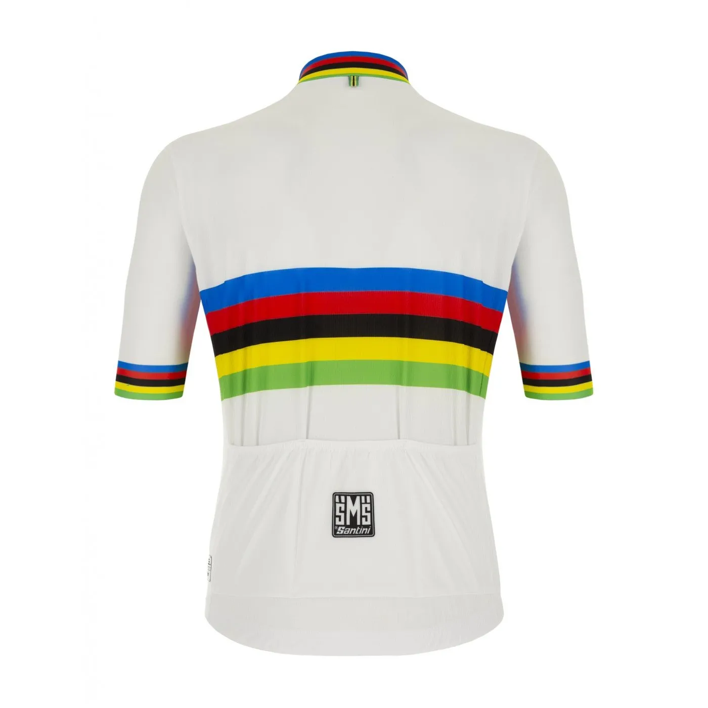 Santini UCI World Champion Cycling Jersey (White)