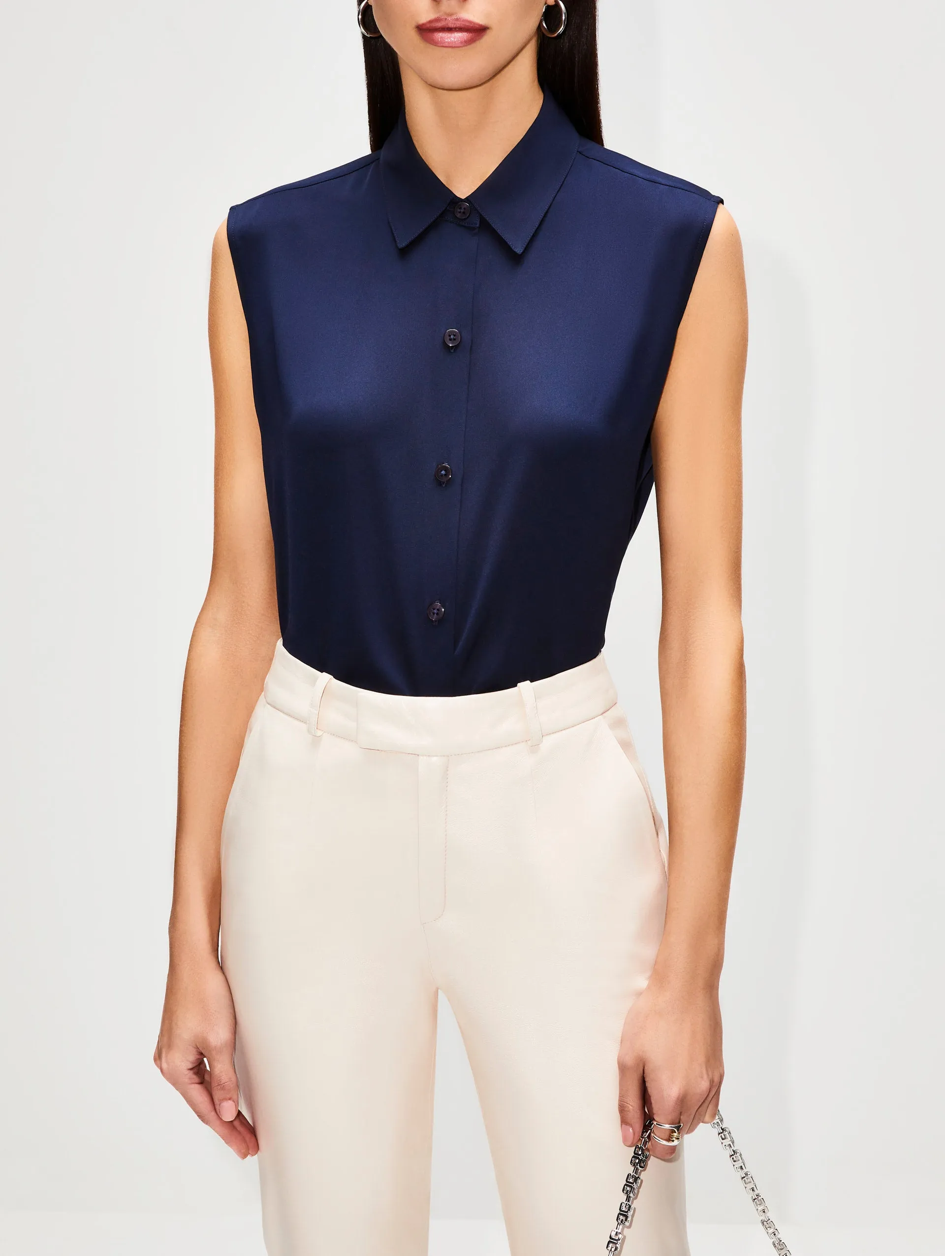 Spencer Sleeveless Blouse