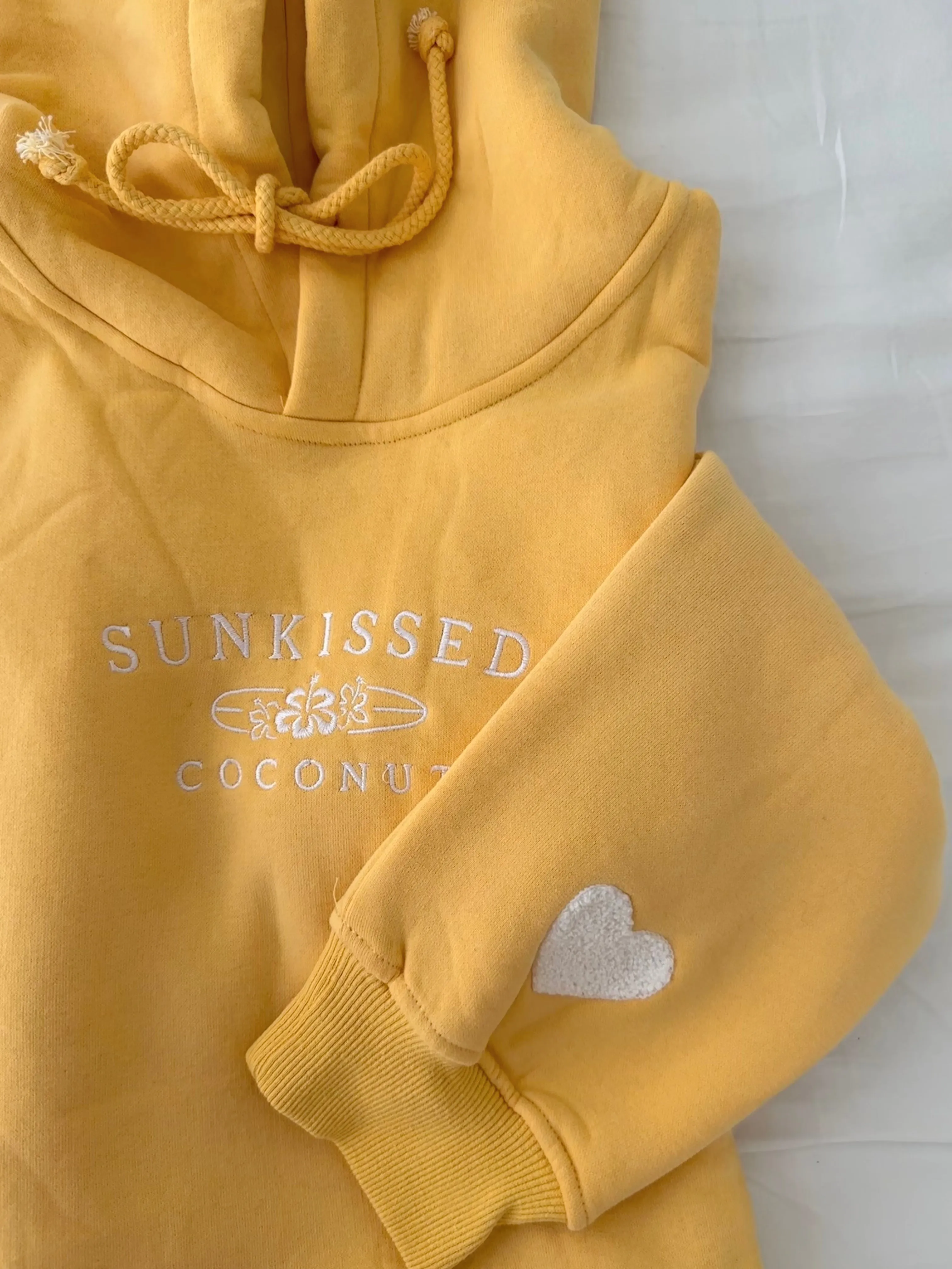 SUNKISSEDCOCONUT EMBROIDER HOODIE