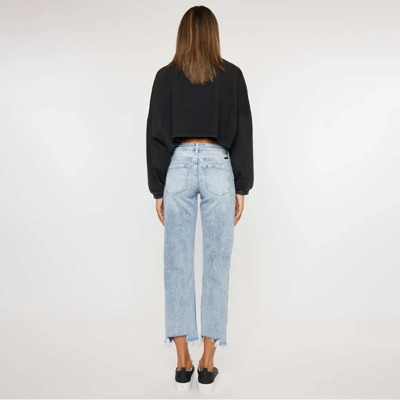 The Thelma High Rise Straight Jeans