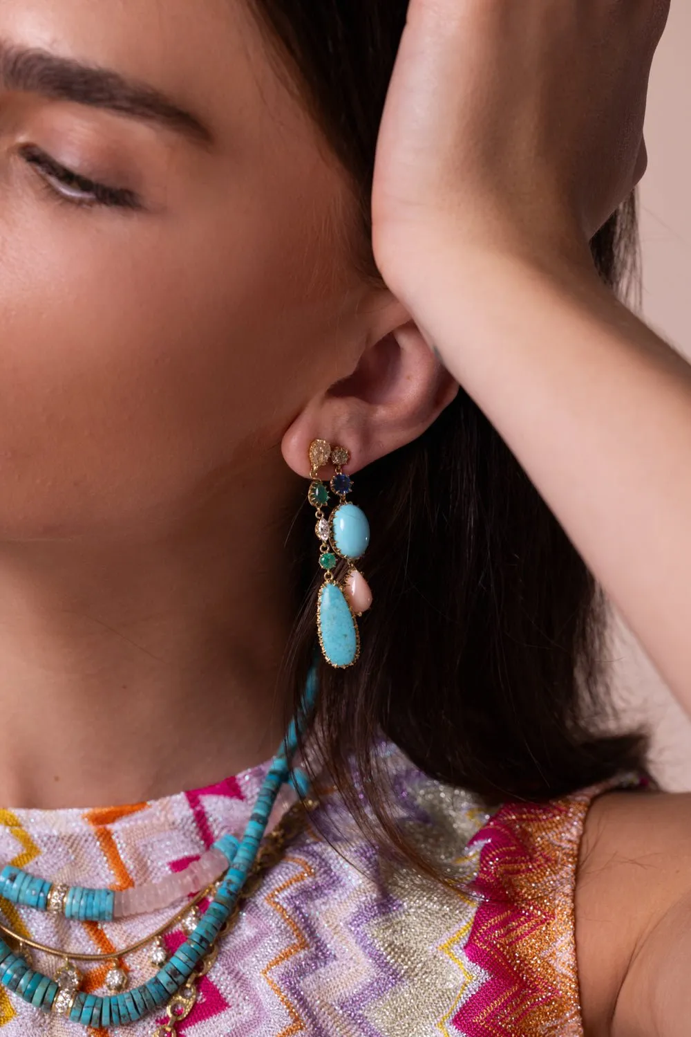 Turquoise Drop Earrings