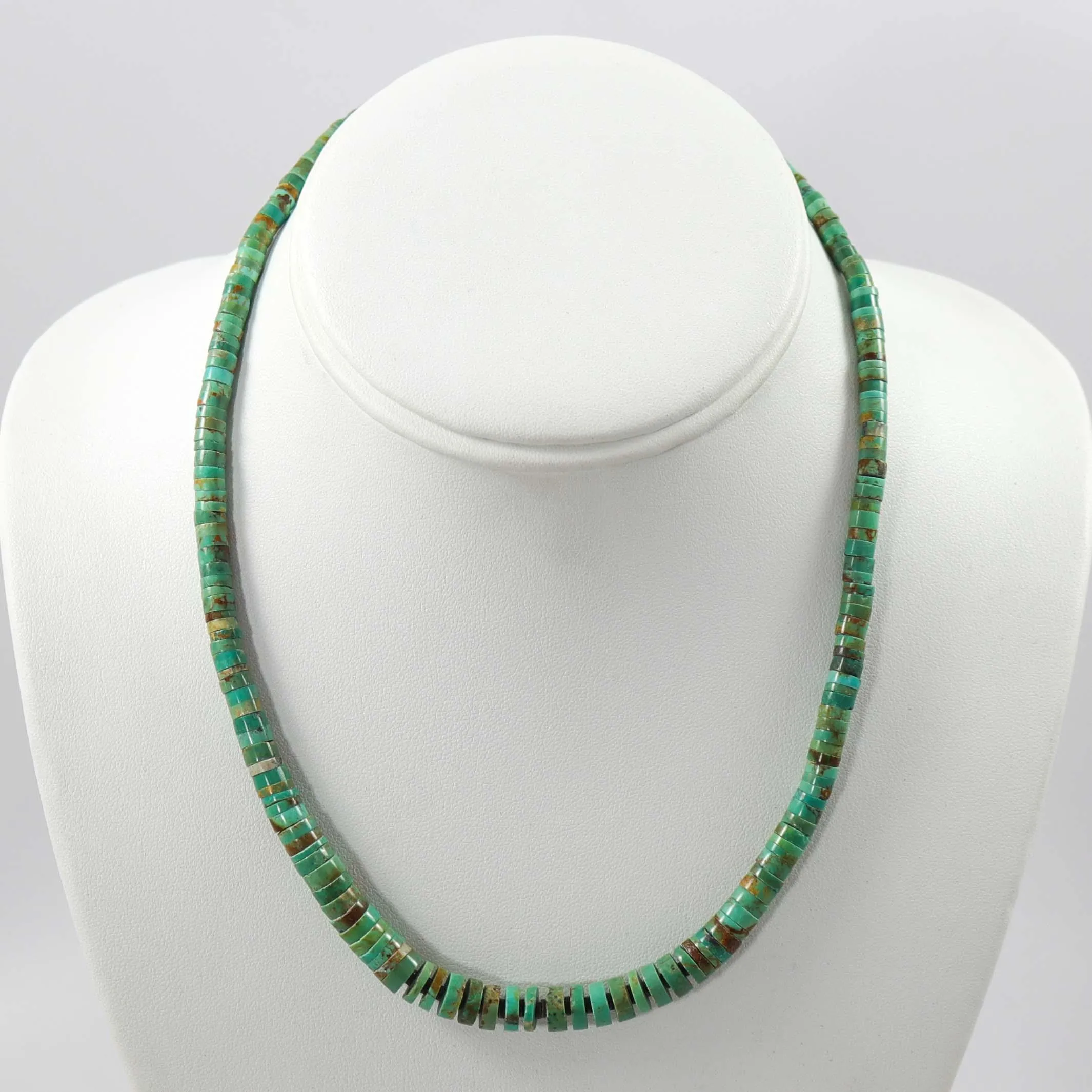 Turquoise Heishi Necklace