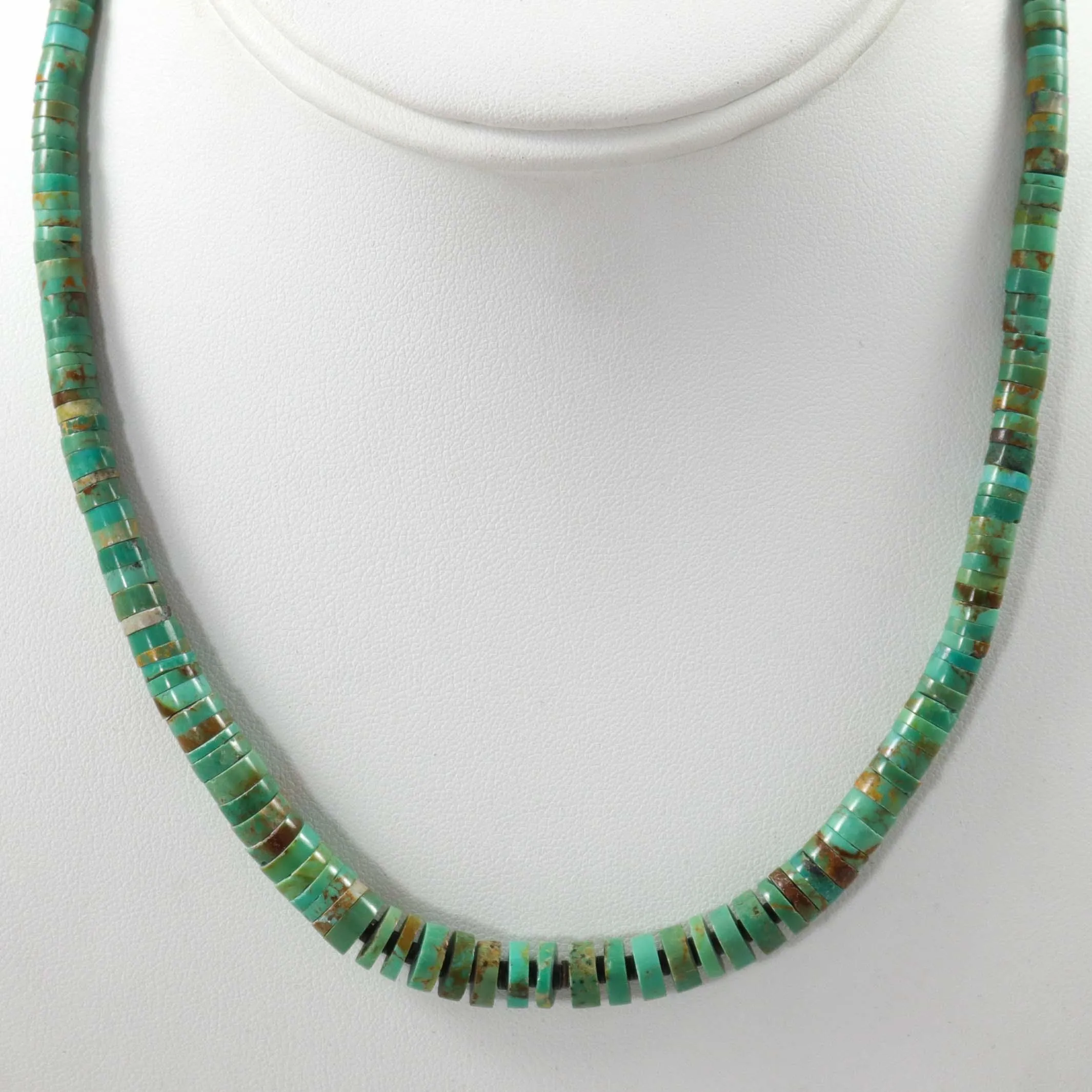 Turquoise Heishi Necklace