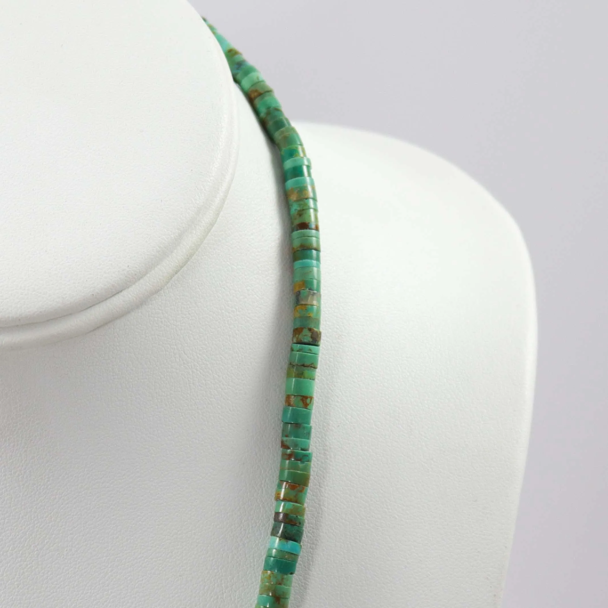 Turquoise Heishi Necklace