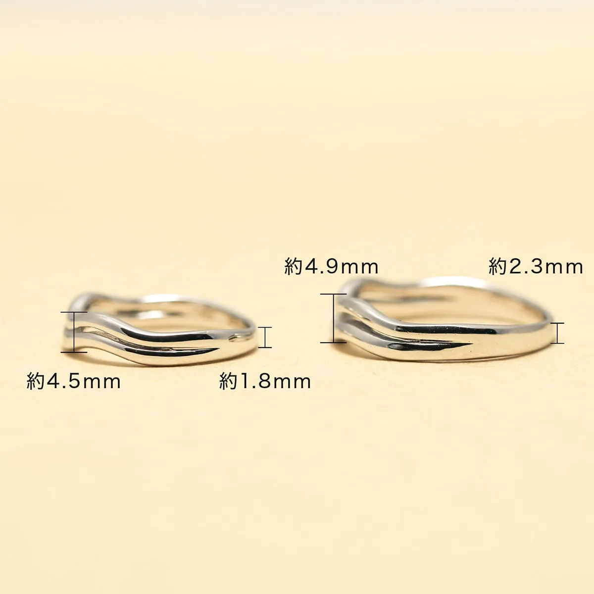 Unique Couple Wedding Ring Set - WM42