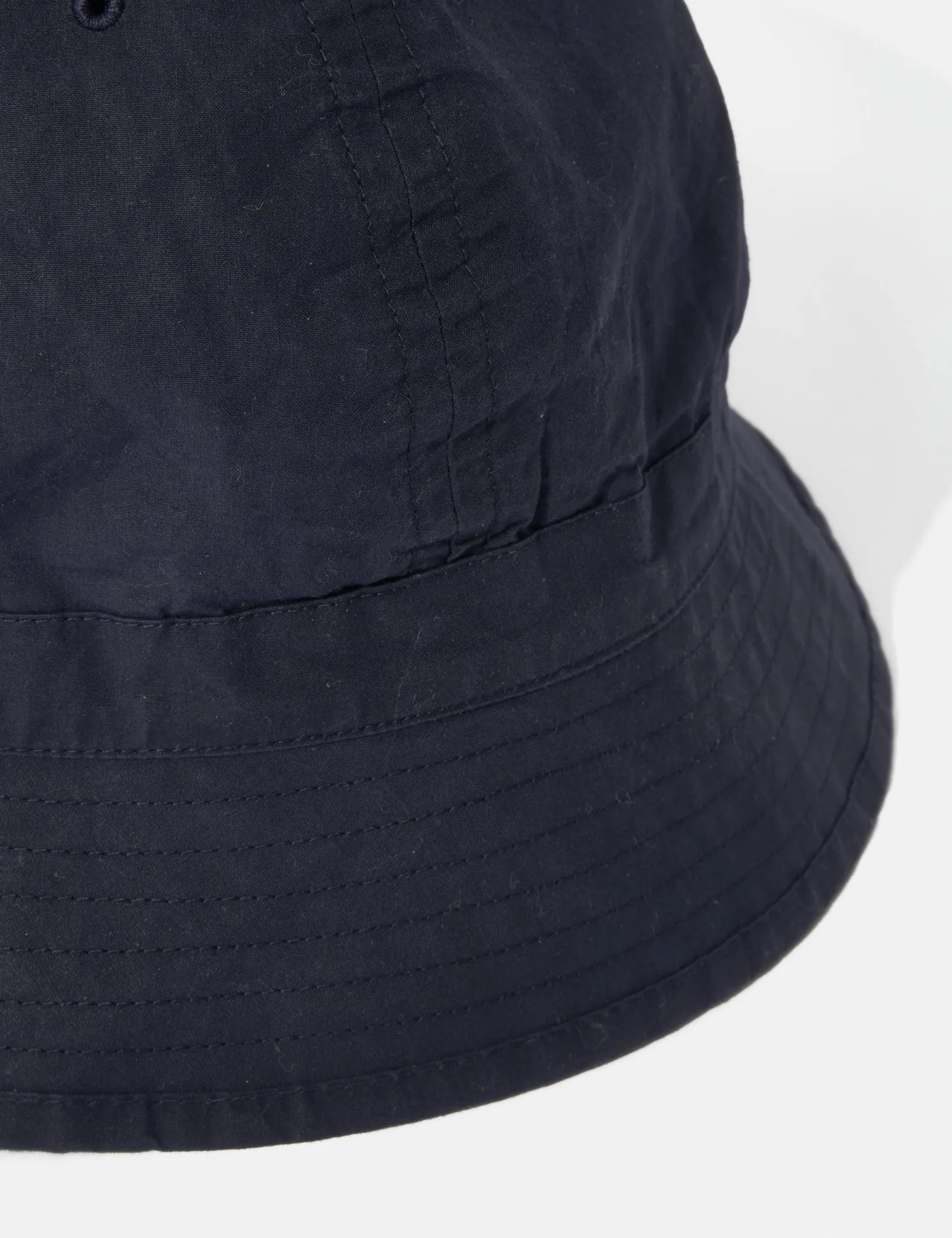 Universal Works Naval Hat (Aero Wax Cotton) - Navy Blue