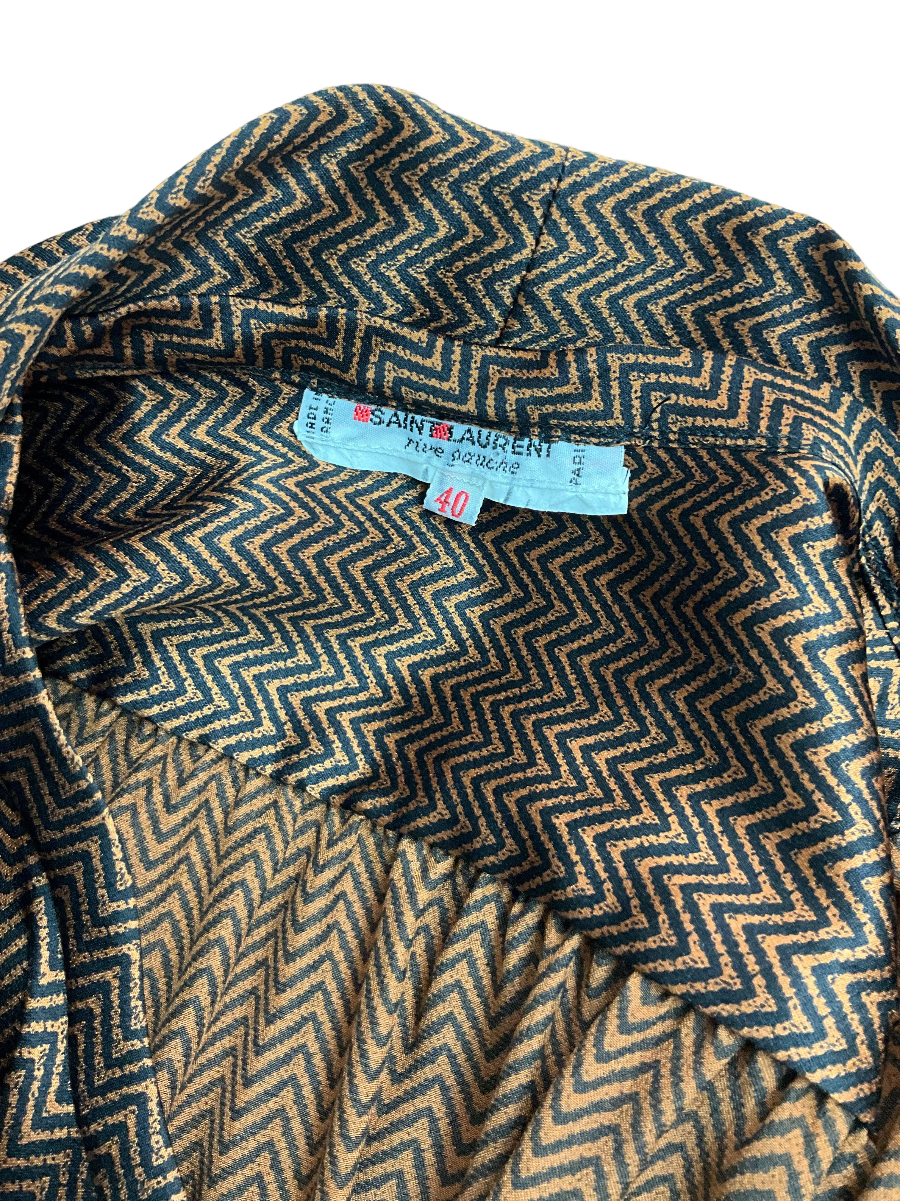 Vintage Yves Saint Laurent blouse Size M