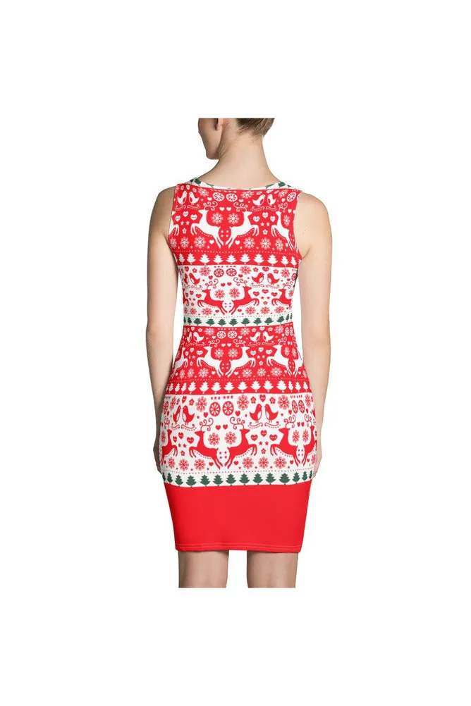 Wintry Wonder Sublimation Cut & Sew Dress