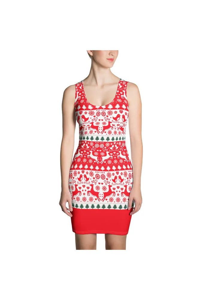 Wintry Wonder Sublimation Cut & Sew Dress