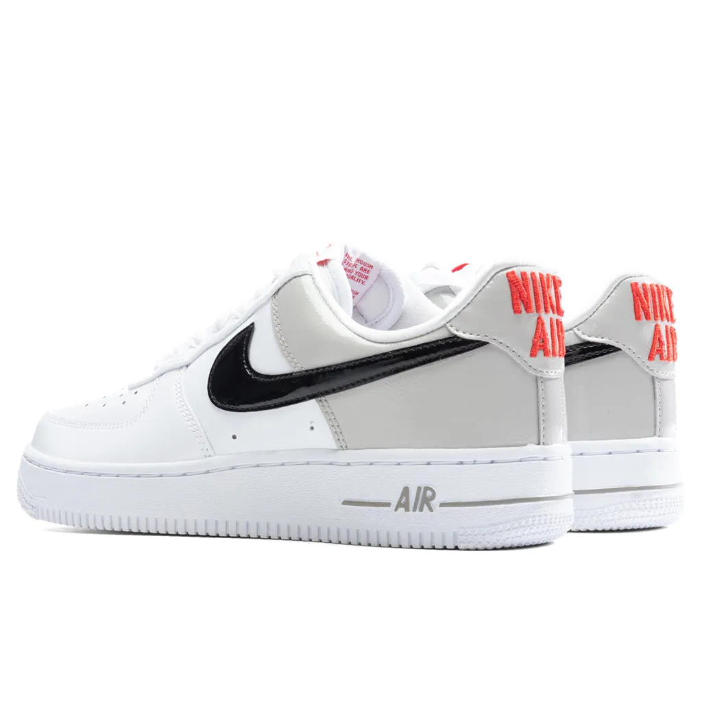 Women's Air Force 1 '07 - Light Iron Ore/ Black/ White/ University Red