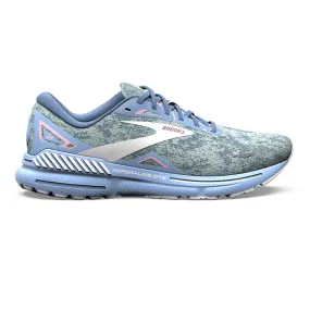 Women's Brooks Adrenaline GTS 23, Blue/Open Air/Pink, 5.5 B Medium