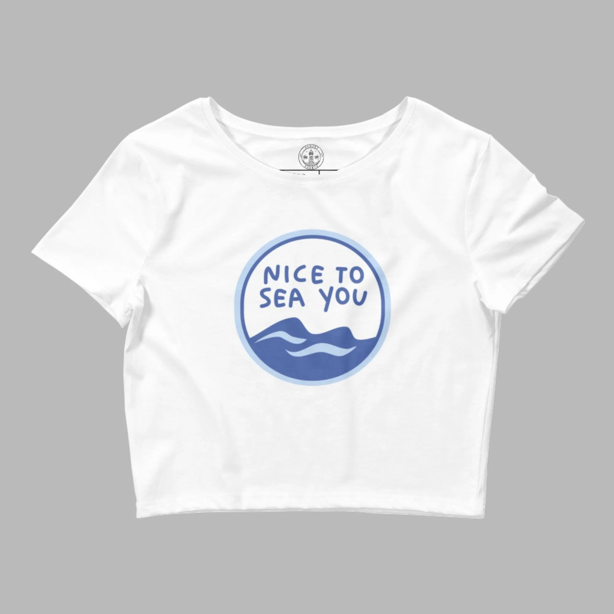 Women’s Crop Tee - Nice to Sea You