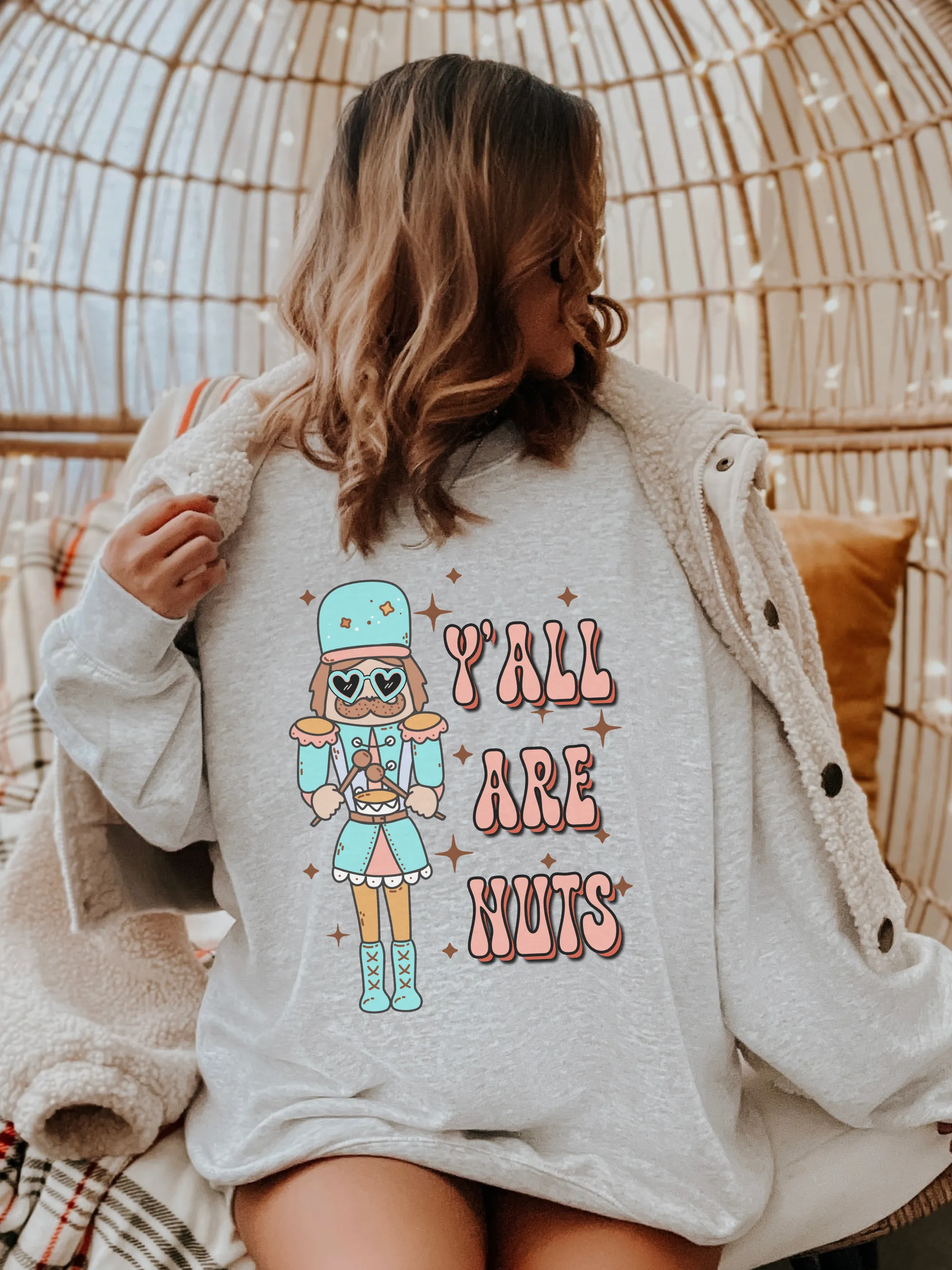 Y'all Are Nuts Unisex Tees Printed In The USA